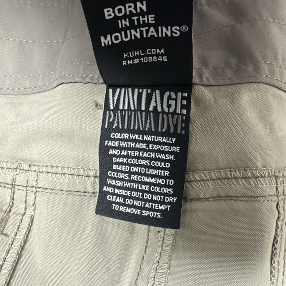 Kuhl Ramblr 10" Inseam Green Cargo Shorts Size 40 Hiking Camp Outdoor Utility - Picture 16 of 16